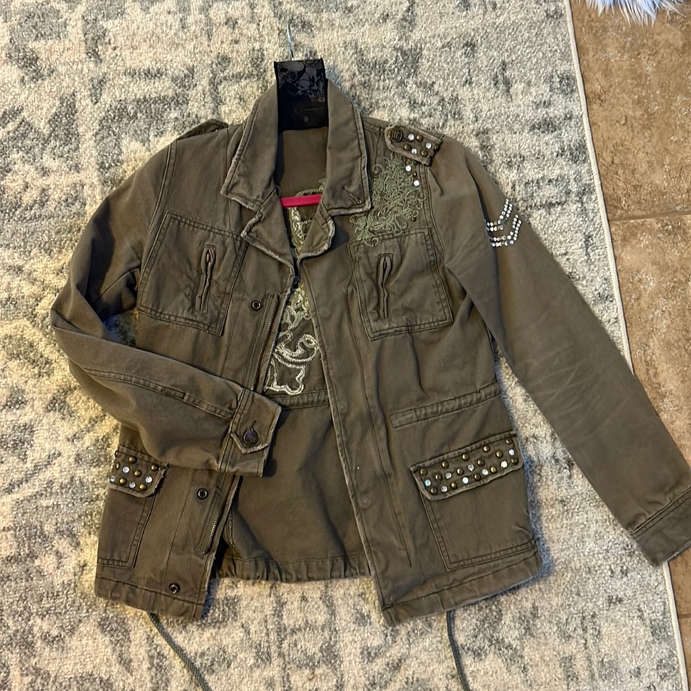 Miss Me Military Jacket